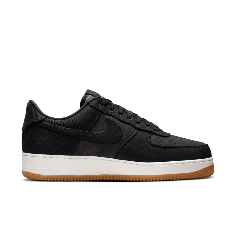 Nike Air Force 1 '07 LV8 Sneaker "Black Canvas" | Herren | Sportstyle | 03 | SPORTSHOWROOM