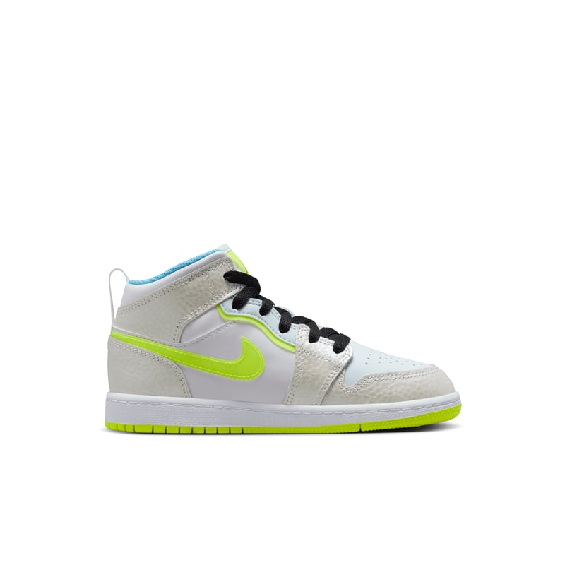 Jordan 1 mid fluo hot sale