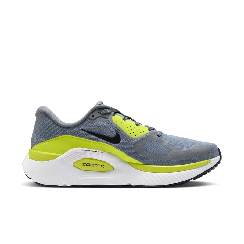 Nike Structure Plus runners "Cool Grey & Lemon Venom" | Men | Running | 03 | SPORTSHOWROOM