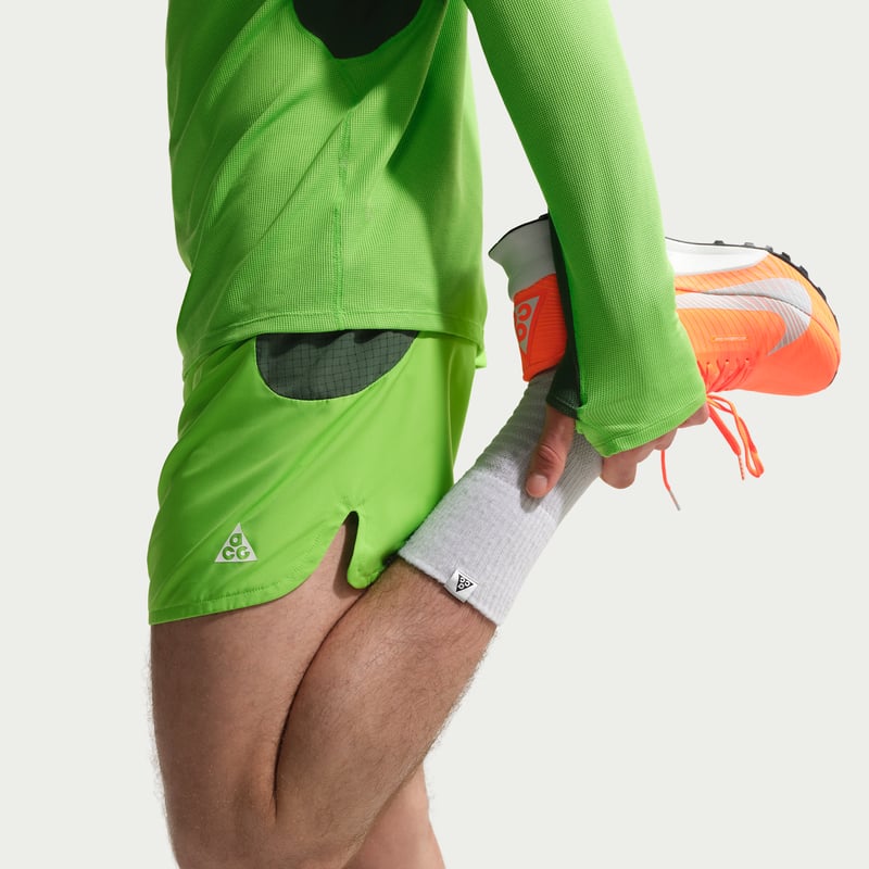 Nike ACG "Second Sunrise" Dri-FIT ADV 5" Brief-Lined Shorts "Mean Green & Fir" | Men | | 04 | SPORTSHOWROOM