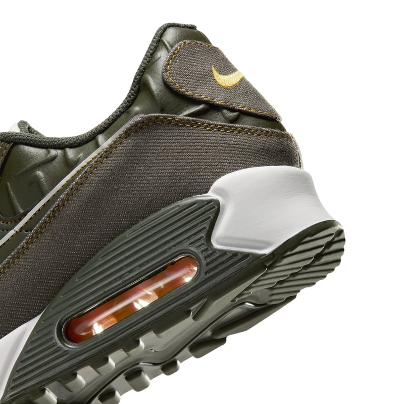 Nike Air Max 90 sneakers "Cargo Khaki & Yellow Ochre" | Heren | Sportstyle | 08 | SPORTSHOWROOM
