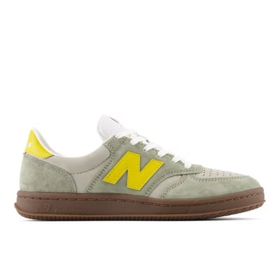 Sneakersy New Balance T500 "Dark Olivine & Apollo Gold" | Mezczyzni | Sportstyle | 00 | SPORTSHOWROOM