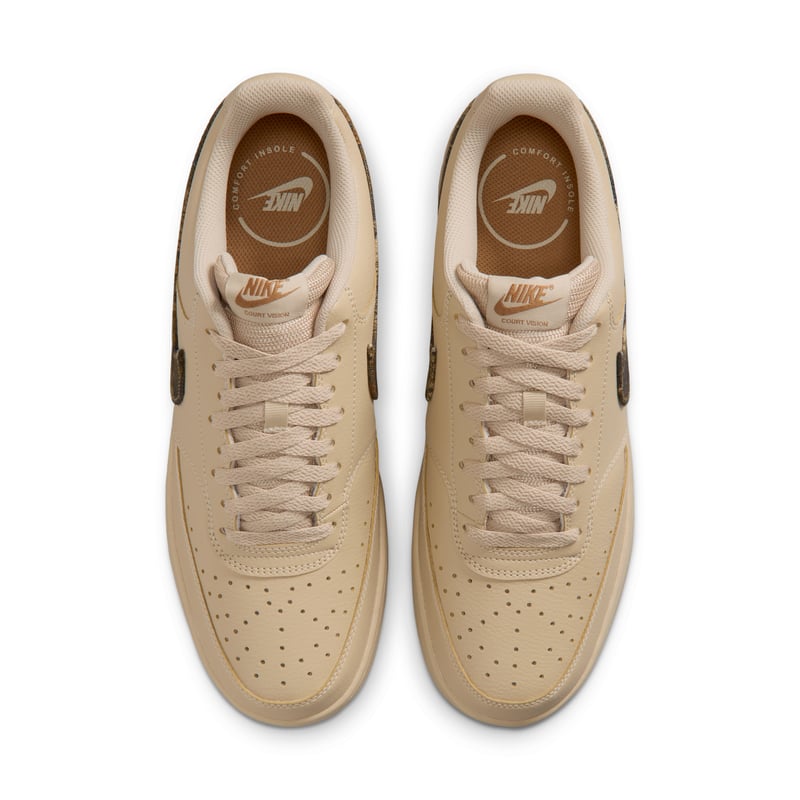 Nike Court Vision SE sneakers "Rattan & Mink Brown" | Heren | Sportstyle | 04 | SPORTSHOWROOM