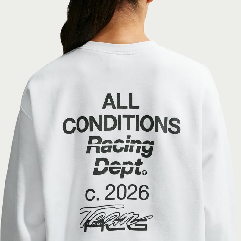 Nike ACG "Tuff Fleece" Crew-Neck Sweater "Summit White" | Women | | 02 | SPORTSHOWROOM