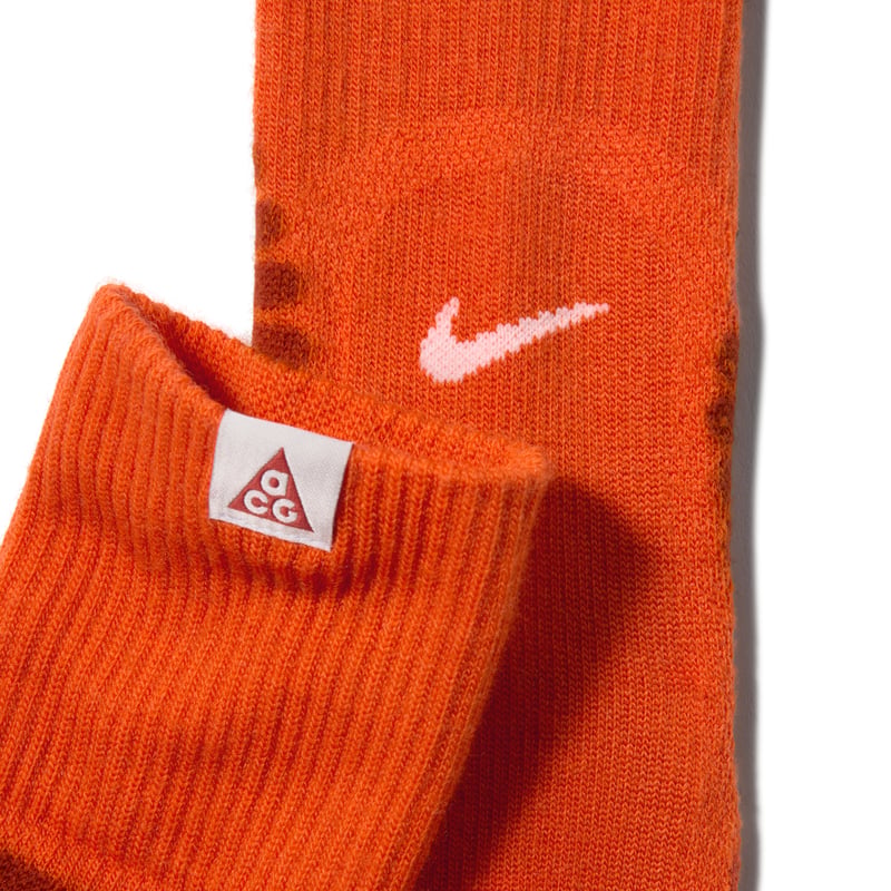 Nike ACG Outdoor Cushioned Crew Strumpor "Campfire Orange" | Män & Kvinnor | | 06 | SPORTSHOWROOM