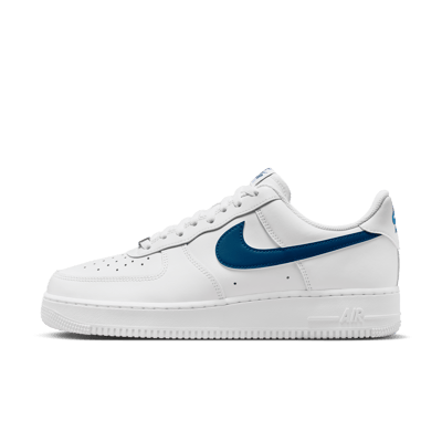 Nike Air Force 1 '07 runners "White & Court Blue" | Men | Sportstyle | 00 | SPORTSHOWROOM