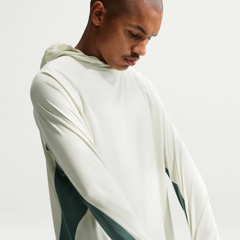 Top Nike ACG "Solar Chase" Dri-FIT UV Protection Hooded "Sea Glass & Mineral Slate" | Homem | Exterior | 03 | SPORTSHOWROOM