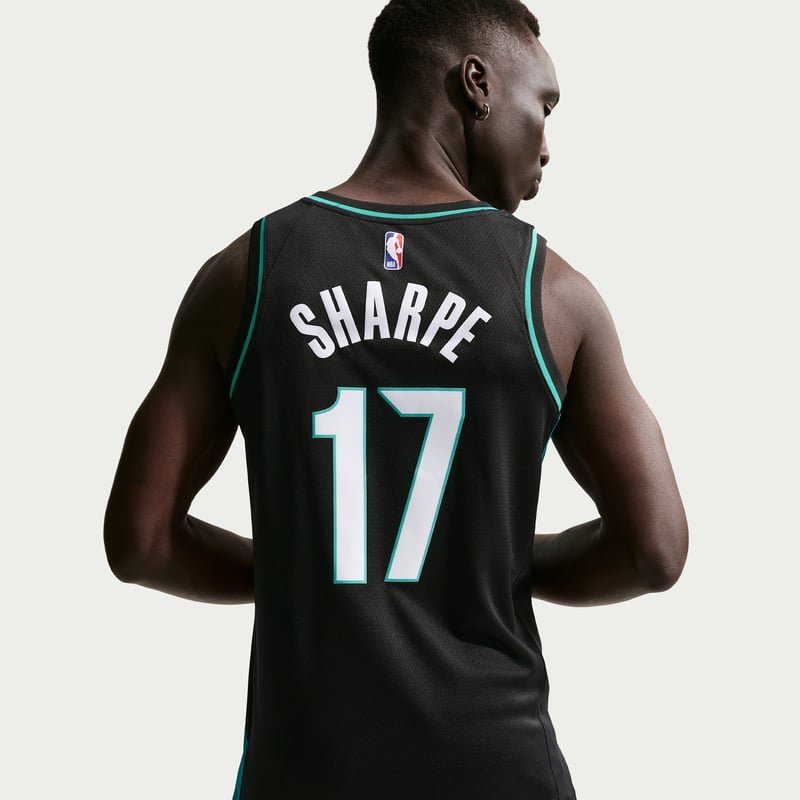 Nike Shaedon Sharpe Portland Trail Blazers City Edition NBA Swingman Shirt "Black" | Men | SportStyle | 05 | SPORTSHOWROOM