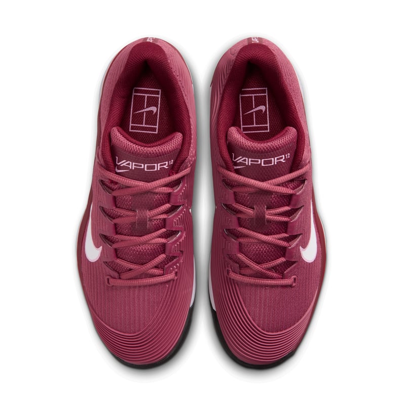 Nike Vapor 12 Clay tennisskor "Pink Smoke & Vast Grey" | Kvinnor | Tennis | 04 | SPORTSHOWROOM
