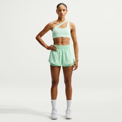 Nike One Dri-FIT Mid-Rise 3" 2-in-1 Shorts "Cucumber Calm" | Kvinnor | | 01 | SPORTSHOWROOM