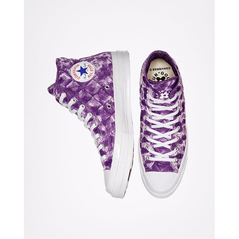 Converse Chuck 70 High x Golf Le Fleur ‘Quilted Velvet’ 165600C 05