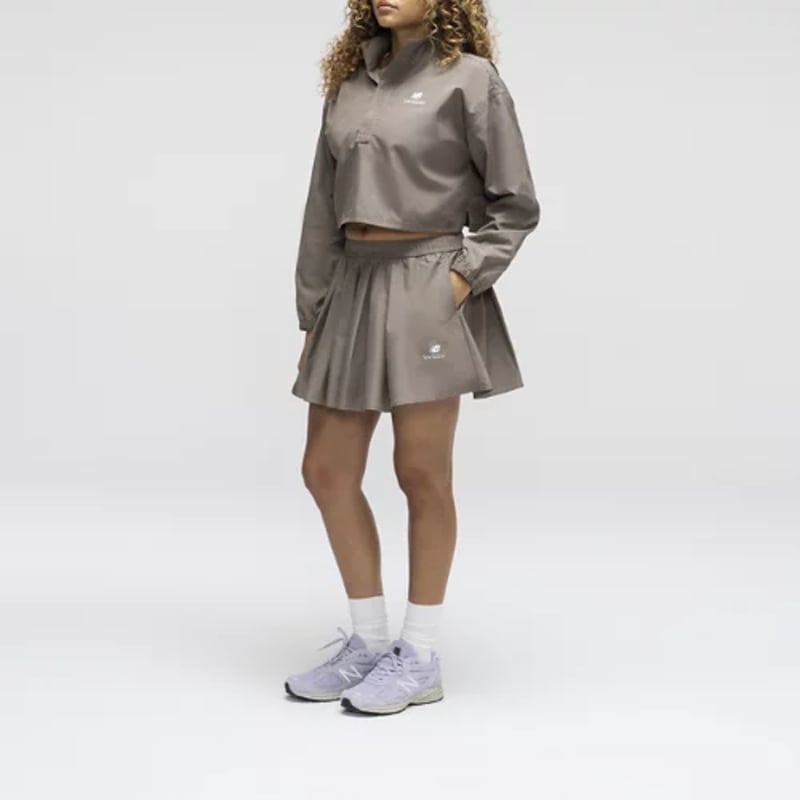 Suknja New Balance Made in USA Pleated "Thunder Brown" | Žene | | 00 | SPORTSHOWROOM