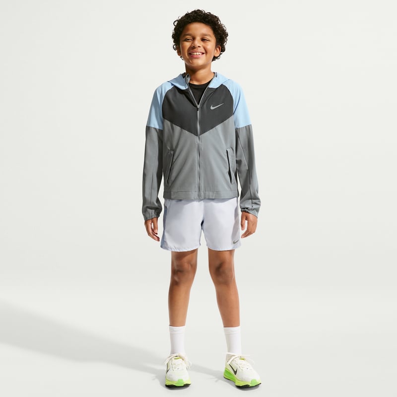 Jacket Nike Miler Repel "Cool Grey" | Enfant | Course à pied | 04 | SPORTSHOWROOM