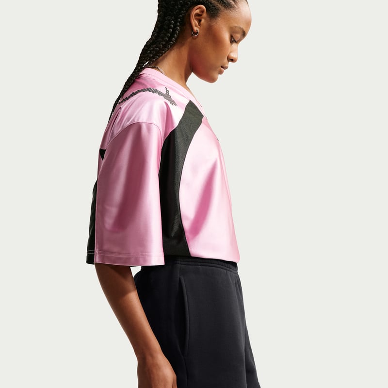 Nike Studio Fleece Medium Weight Mid-Rise Shorts "Total Black & Sail" | Dame | | 02 | SPORTSHOWROOM