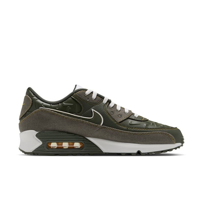 Nike Air Max 90 sneakers "Cargo Khaki & Yellow Ochre" | Heren | Sportstyle | 03 | SPORTSHOWROOM