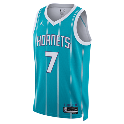 Nike Jordan Charlotte Hornets Icon Edition Dri-FIT NBA Swingman Kon Knueppel DN1998-424 01