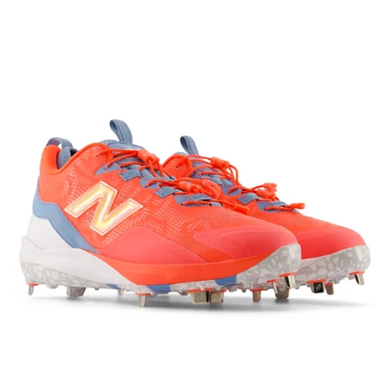 New Balance Fuelcell Lindor 3 baseballsko "Urgent Red & White" | Dame & Herre | Baseball | 02 | SPORTSHOWROOM