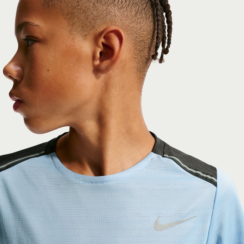 Camiseta Nike Miler Dri-FIT "Psychic Blue" | Niños | | 03 | SPORTSHOWROOM