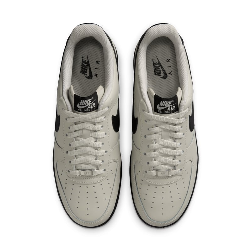 Nike Air Force 1 '07 sneakers "Light Bone & Black" | Heren | Sportstyle | 03 | SPORTSHOWROOM