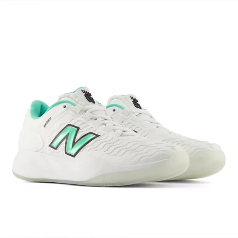 Copati za tenis New Balance Fresh Foam X CT-Rally v2 "White & Deep End" | Moški | Tenis | 02 | SPORTSHOWROOM