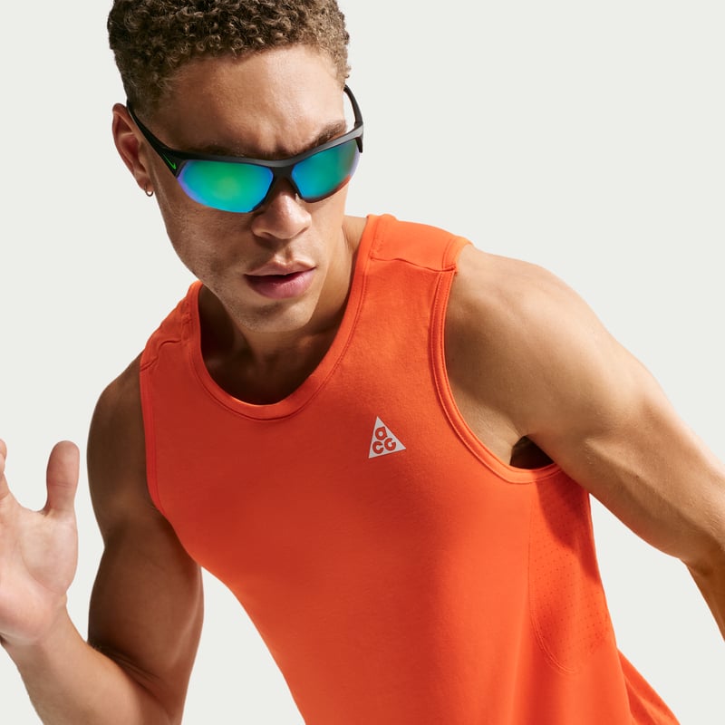 Nike ACG 'Solar Chase' Dri-FIT ADV Tank Top "Safety Orange" | Men | | 03 | SPORTSHOWROOM