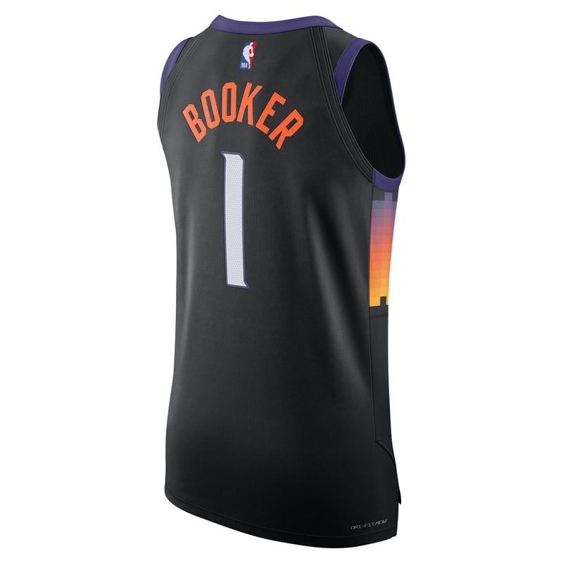 Nike Devin Booker Phoenix Suns City Edition Dri-FIT ADV NBA Authentic Shirt "Black" | Men | Basketball | 02 | SPORTSHOWROOM