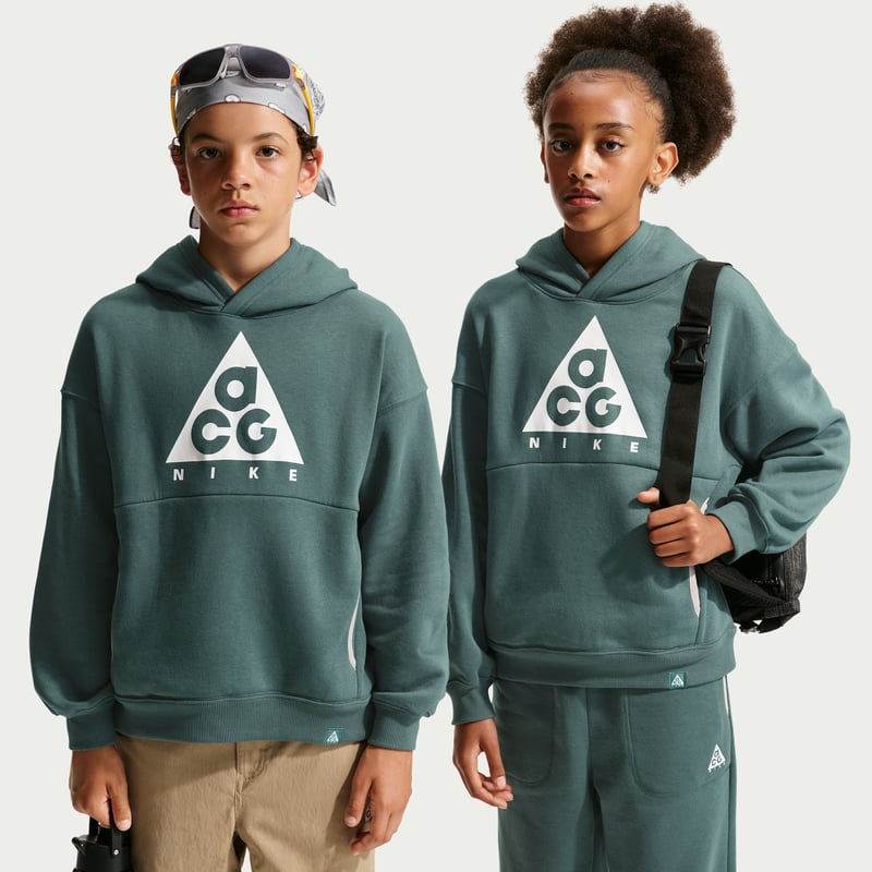 Nike ACG Fleece Hoodie "Mineral Slate" | Kids | | 01 | SPORTSHOWROOM