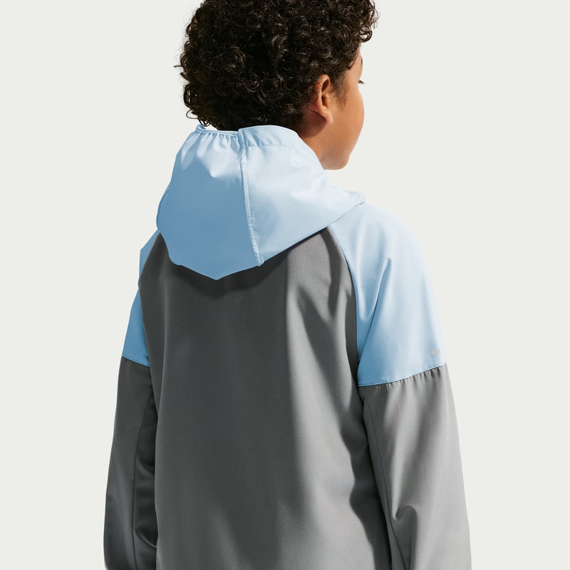 Jacket Nike Miler Repel "Cool Grey" | Enfant | Course à pied | 02 | SPORTSHOWROOM