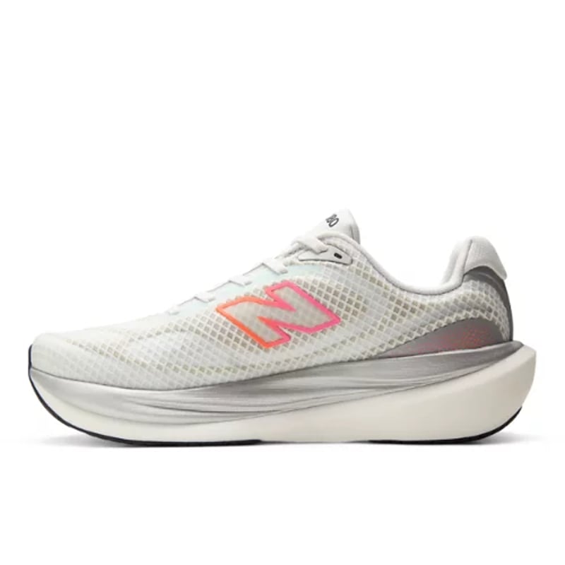 New Balance 1080v15 Breathe juoksukengät "White & Pink Heat" | Miehet | Juoksu | 01 | SPORTSHOWROOM