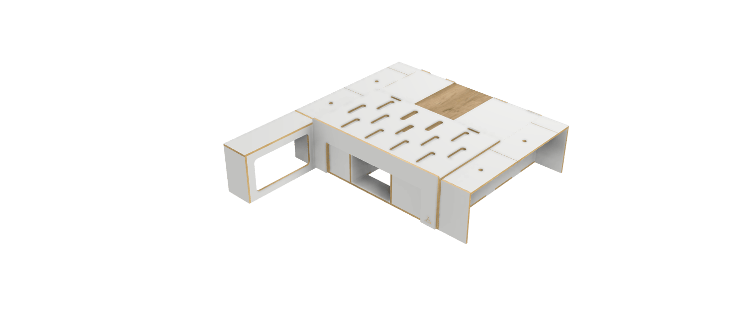 Vanbox 1200 SWB - 1200mm with Table - Image 5