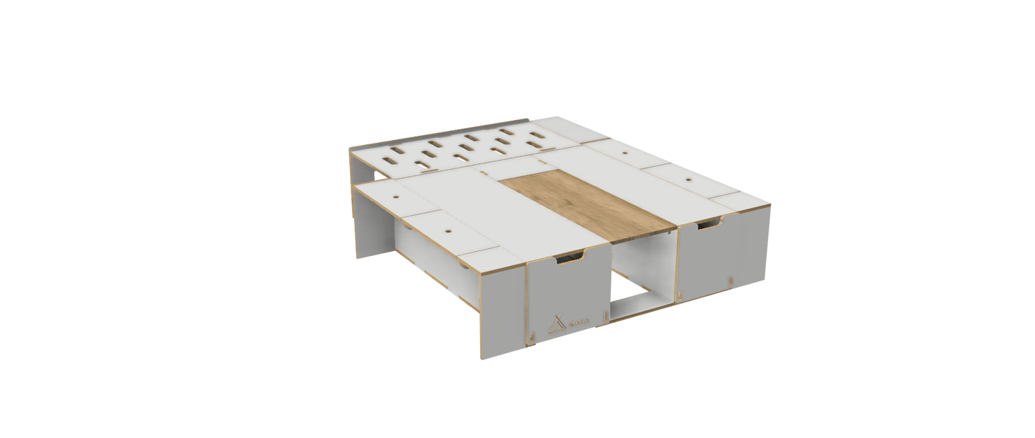 Vanbox 1200 LWB - 1200mm with Table - Image 5