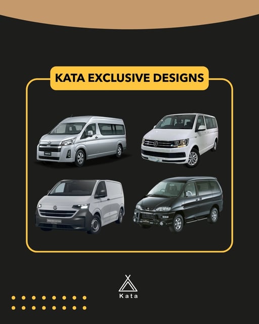 Designed for your vehicle. Built to last 🚐✨
Our setups are crafted to match specific car makes, delivering the perfect balance of functionality, fit and design 🔧

Tailored solutions that feel like they were made just for you — because they are 💛

👉 Explore our Exclusive Designs and find yours online
🌍 katacamperbox.com

.
.
.
.

#kataexclusivedesigns #toyotahiacevanbox #Multivan #VWtransporter #delica