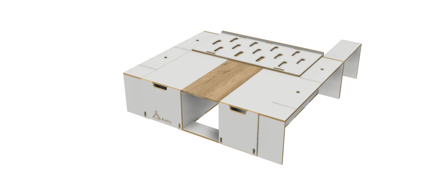 Vanbox 1200 LWB - 1200mm with Table - Image 3