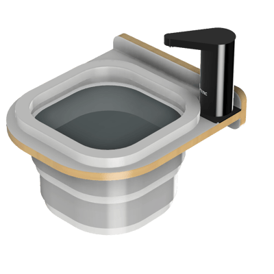 10L Bucket Holder and Dometic Water Tap