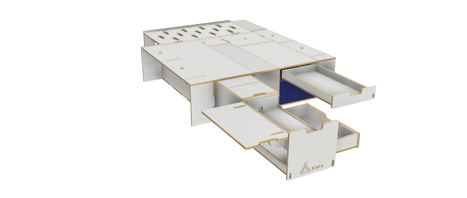 Vanbox 1200 LWB - 800mm Fridge Cavity - Image 5