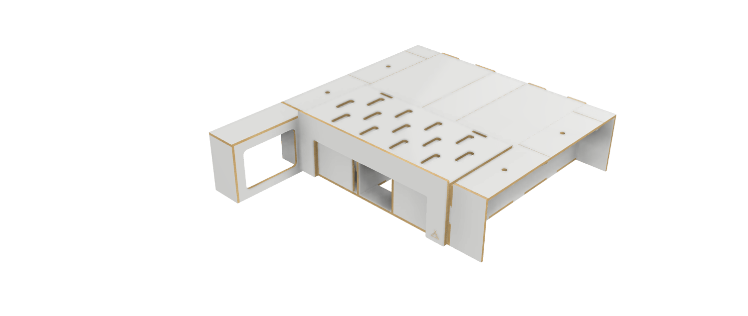 Vanbox 1200 LWB - 800mm Fridge Cavity - Image 6