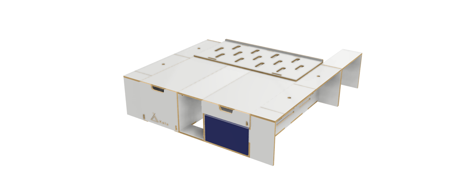 Vanbox 1200 LWB - 800mm Fridge Cavity - Image 3