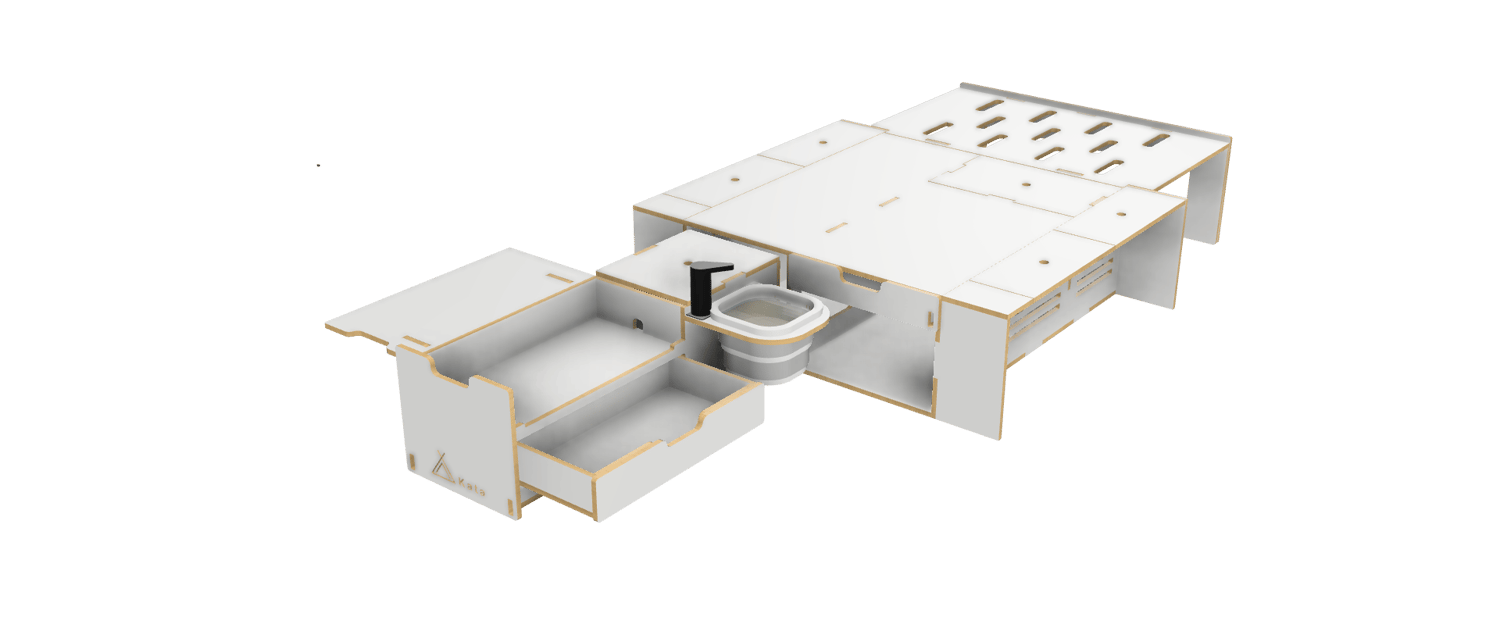 Vanbox 1000 - 800mm Fridge Cavity - Image 8