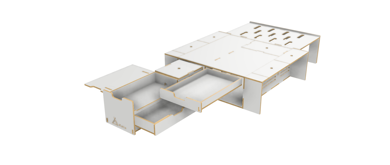 Vanbox 1000 - 800mm Fridge Cavity - Image 7