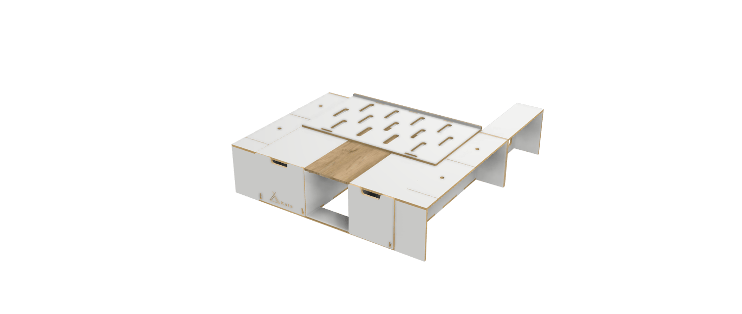 Vanbox 1200 SWB - 1200mm with Table - Image 4