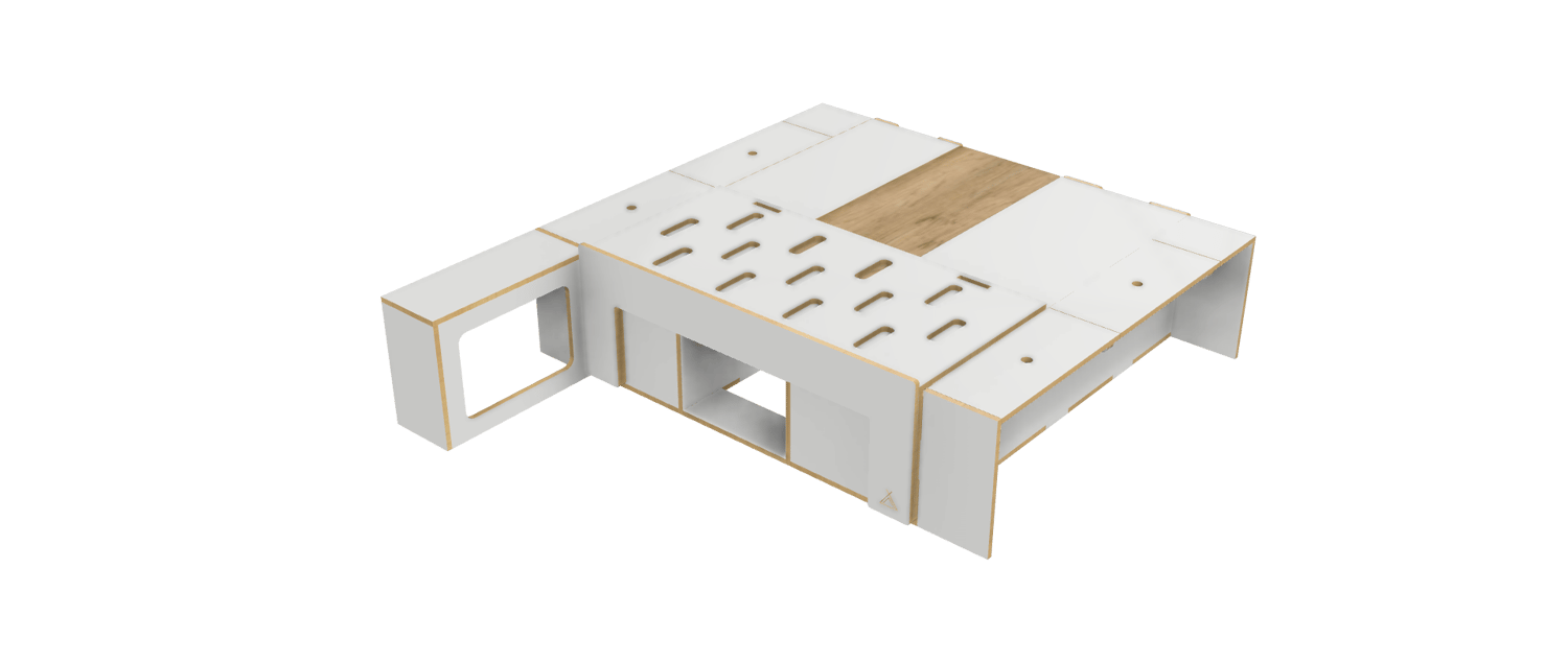 Vanbox 1200 LWB - 1200mm with Table - Image 6