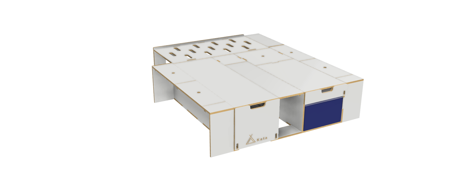 Vanbox 1200 LWB - 800mm Fridge Cavity - Image 4
