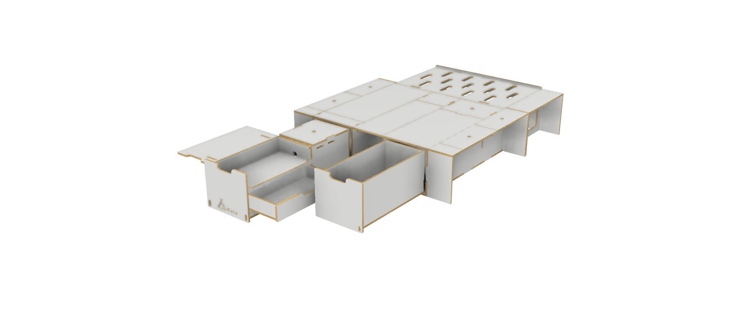 Vanbox 1200 SWB - 800mm