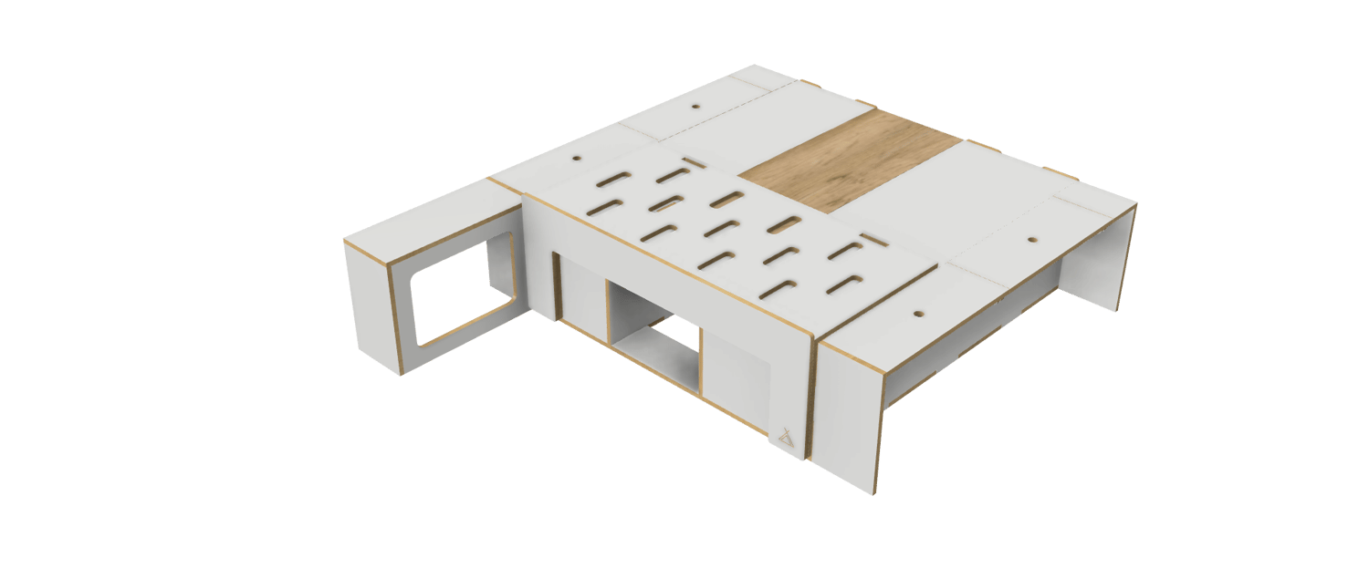 Vanbox 1200 LWB - 800mm with Table - Image 5