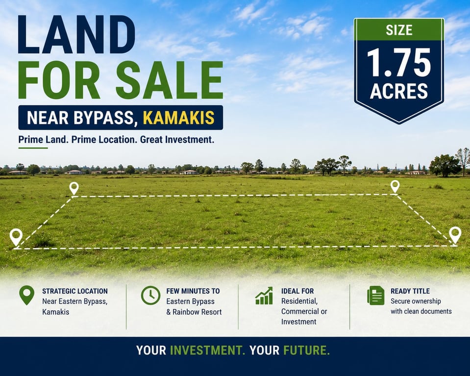 Prime Development Land for Sale on Rainbow Resort – Greenspot Road, Ruiru