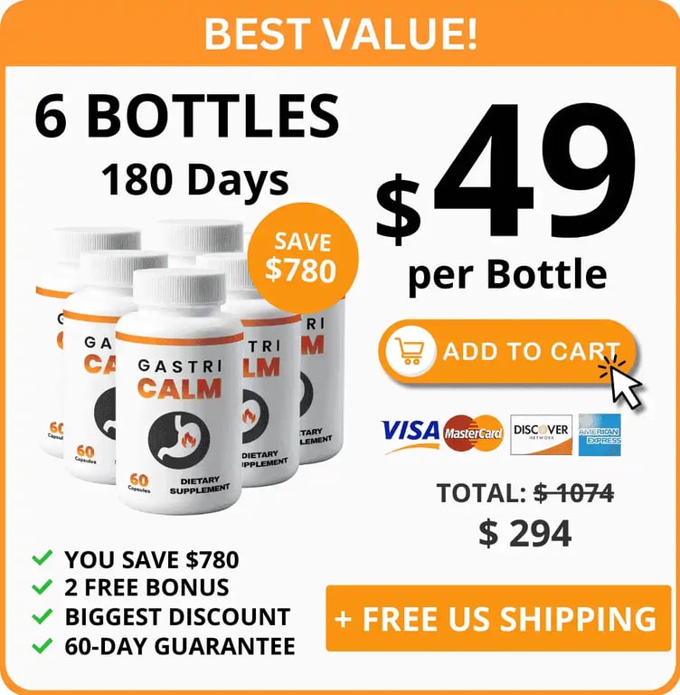 6 Bottles Package - Best Value