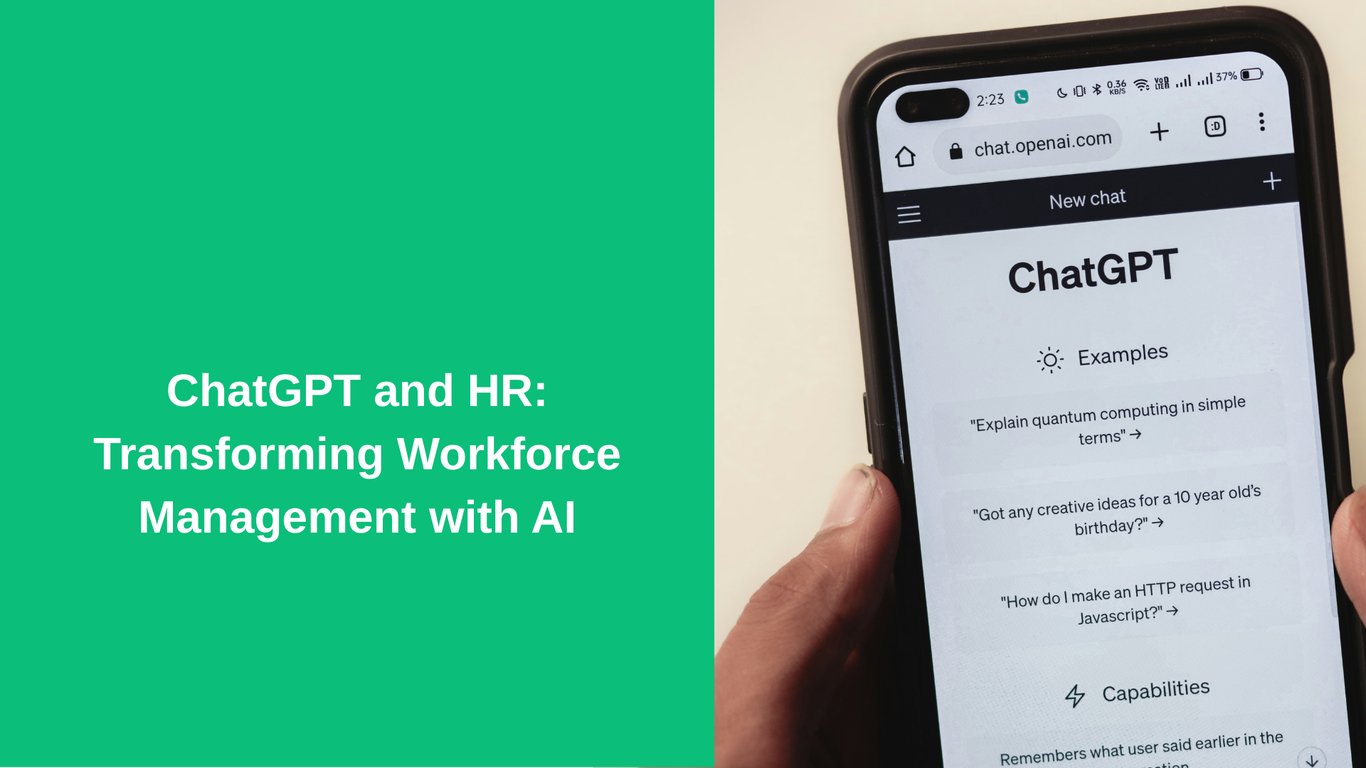 ChatGPT and HR: Transforming Workforce Management with AI