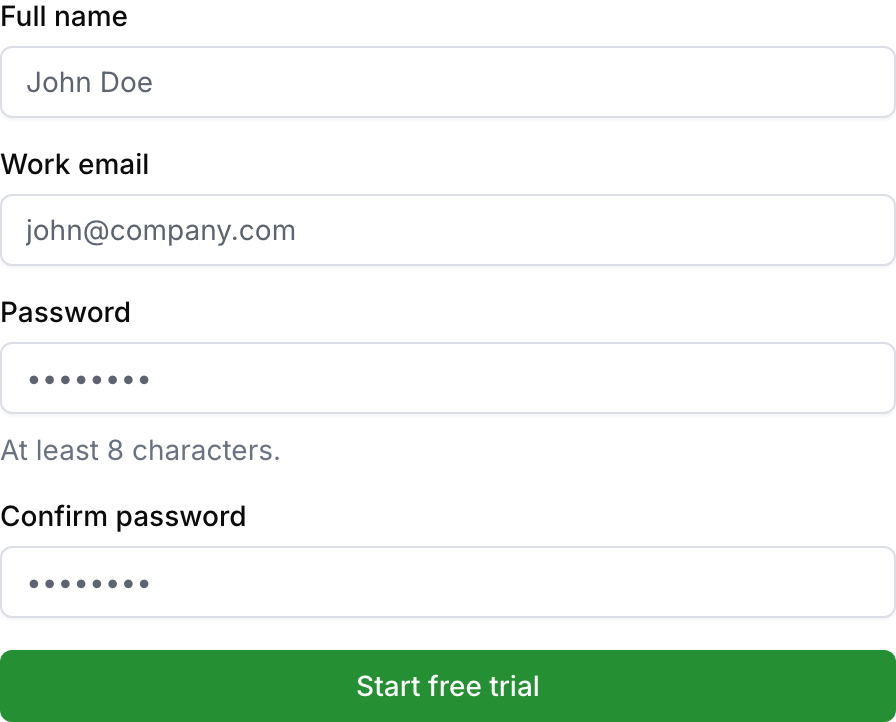 Signing Up and Creating Your Account