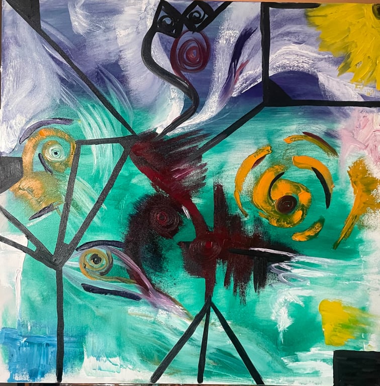 Assembly of human being  by Diana Arutyunyan