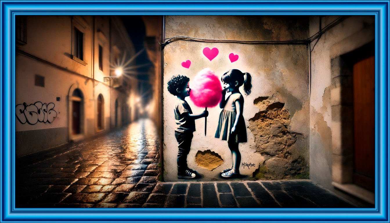 MikoArt-Liquid Gloss®-06/SweetLove-175x100cm-0358 by MikoArt